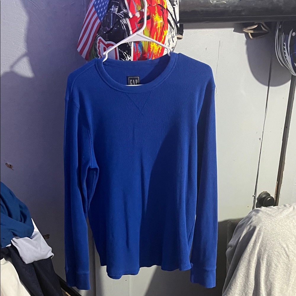 GAP Royal Blue Crew Neck Sweater